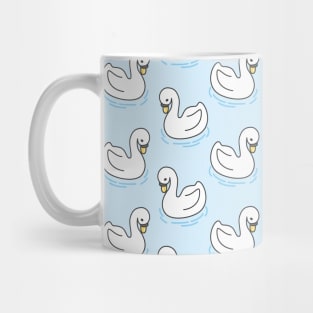 Swan Bird Cute Animal Pattern Mug